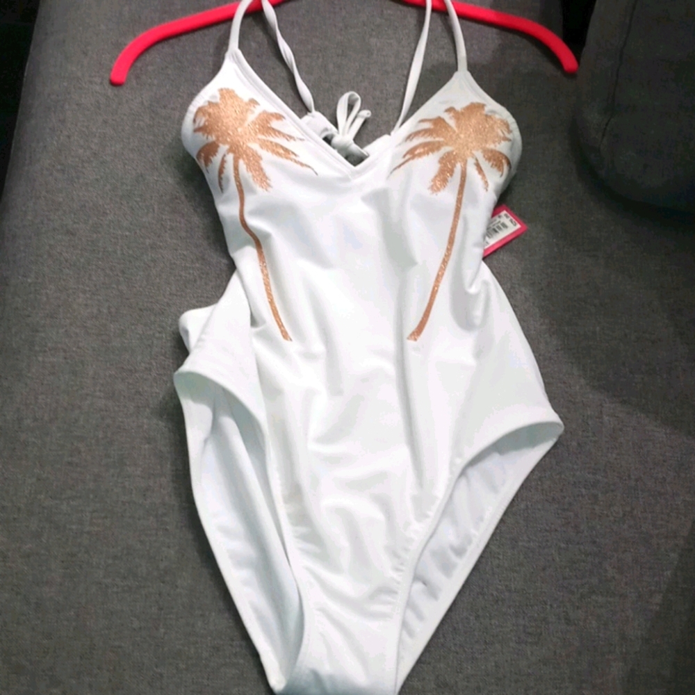 Xhilaration Palm Tree Bathing Suit